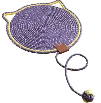 Braided Cotton Cat Mat
